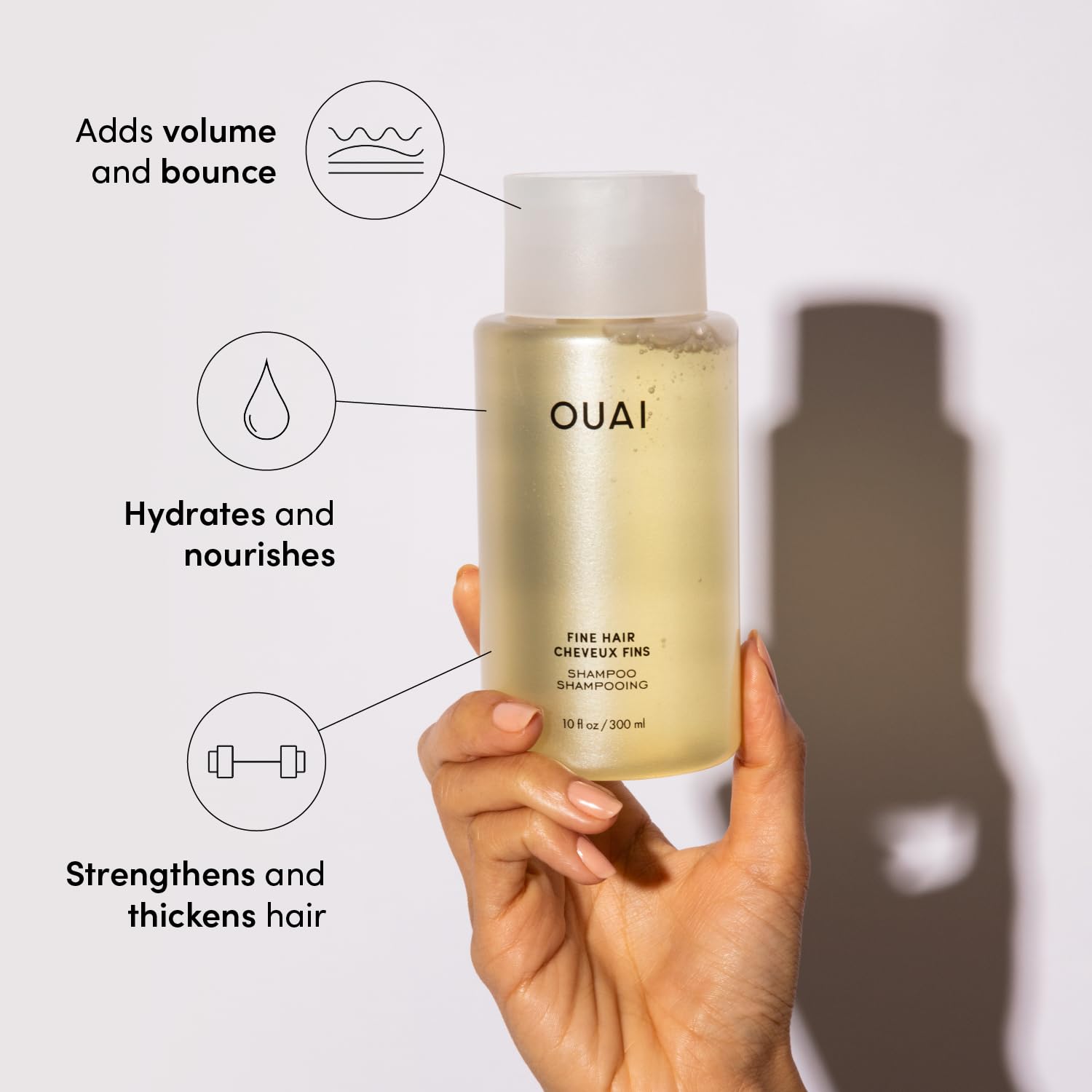 Ouai Fine Shampoo 10 fl oz & Fine Conditioner 10 fl oz