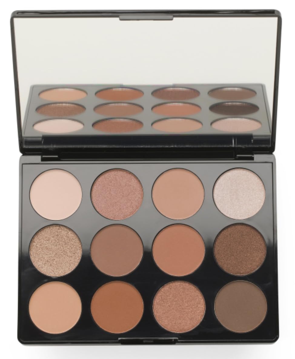 Laura Geller The Wearables Act Natural 12 Multi Finish NEUTRAL Eyeshadows