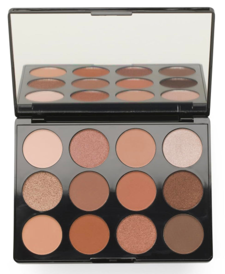 Laura Geller The Wearables Act Natural 12 Multi Finish NEUTRAL Eyeshadows