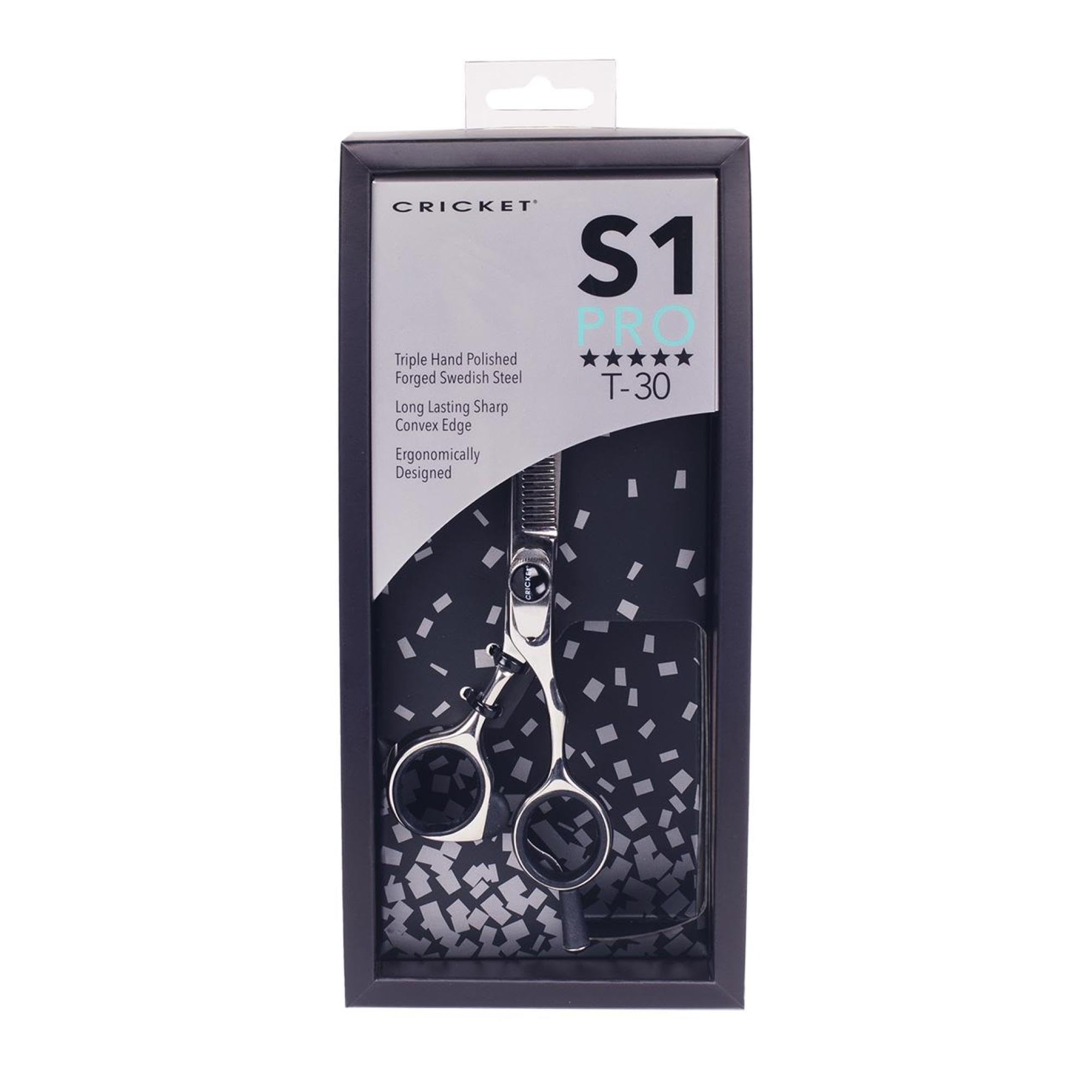 Cricket S1 T30 Thinning Carded Shears, 3 Ounce