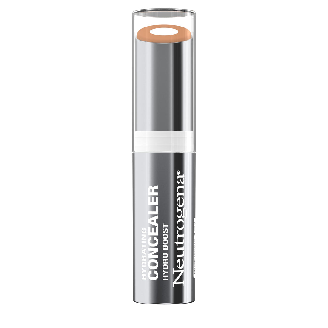 Neutrogena Hydro Boost Hydrating Concealer Stick for Dry Skin, Oil-Free, Lightweight, Non-Greasy and Non-Comedogenic Cover-Up Makeup with Hyaluronic Acid, 30 Light/Medium, 0.12 Oz
