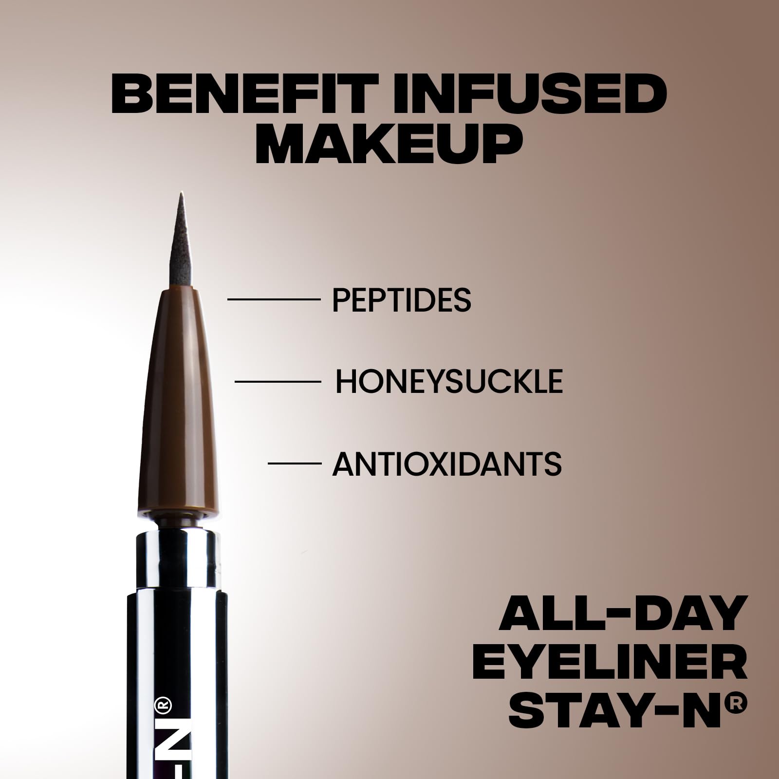 Sacheu Liquid Eyeliner STAY-N Long Wear Waterproof Eyeliner Pen with Ultra-Precise 360° Flexible Tip — Smudge-Proof Vegan & Cruelty-Free Eye Makeup, Eye’m Sharp