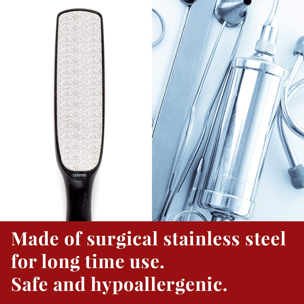 Checi Foot File Carded Nail Files, Dual Coarse and Medium