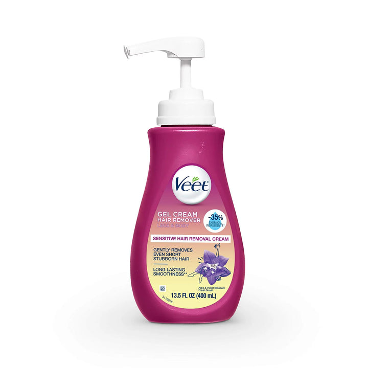 Veet Gel Hair Remover Cream with Essential Oils, 13.50 Ounce