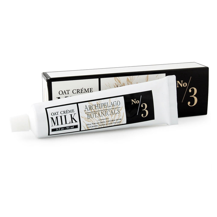 Archipelago Botanicals Oat Milk Body Creme Tube 3.2 oz cream