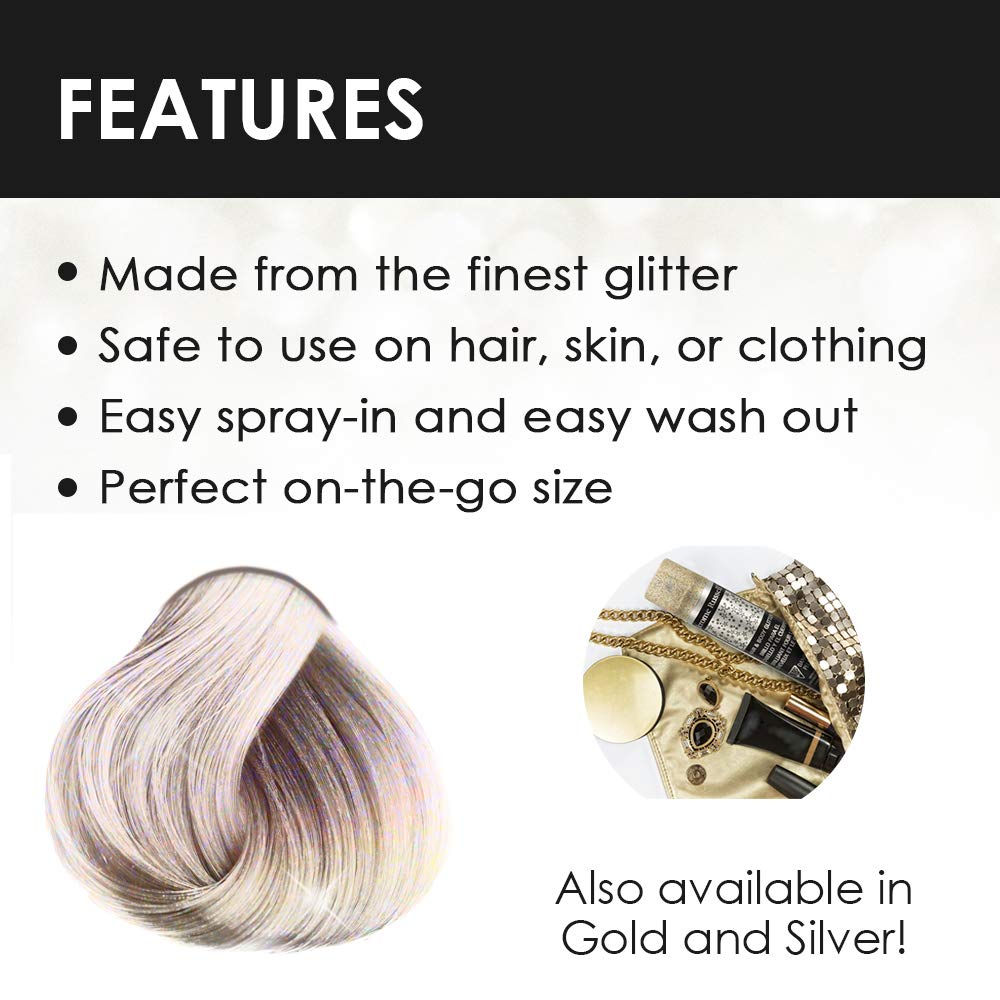 Temporary Spray (Multi Glitter)