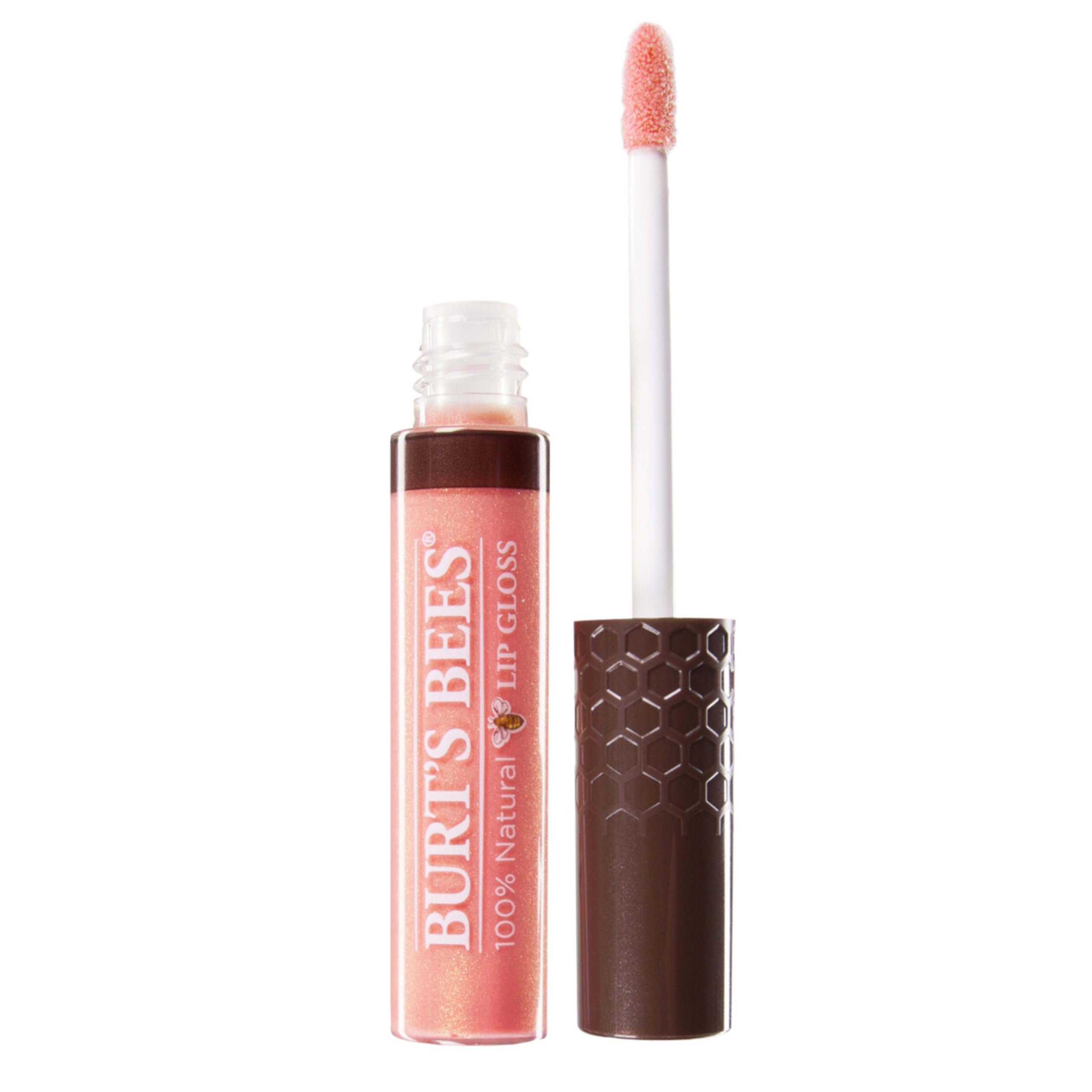Burt's Bees 100% Natural Moisturizing Lip Gloss, Sunny Day, 1 Tube with Wand Applicator