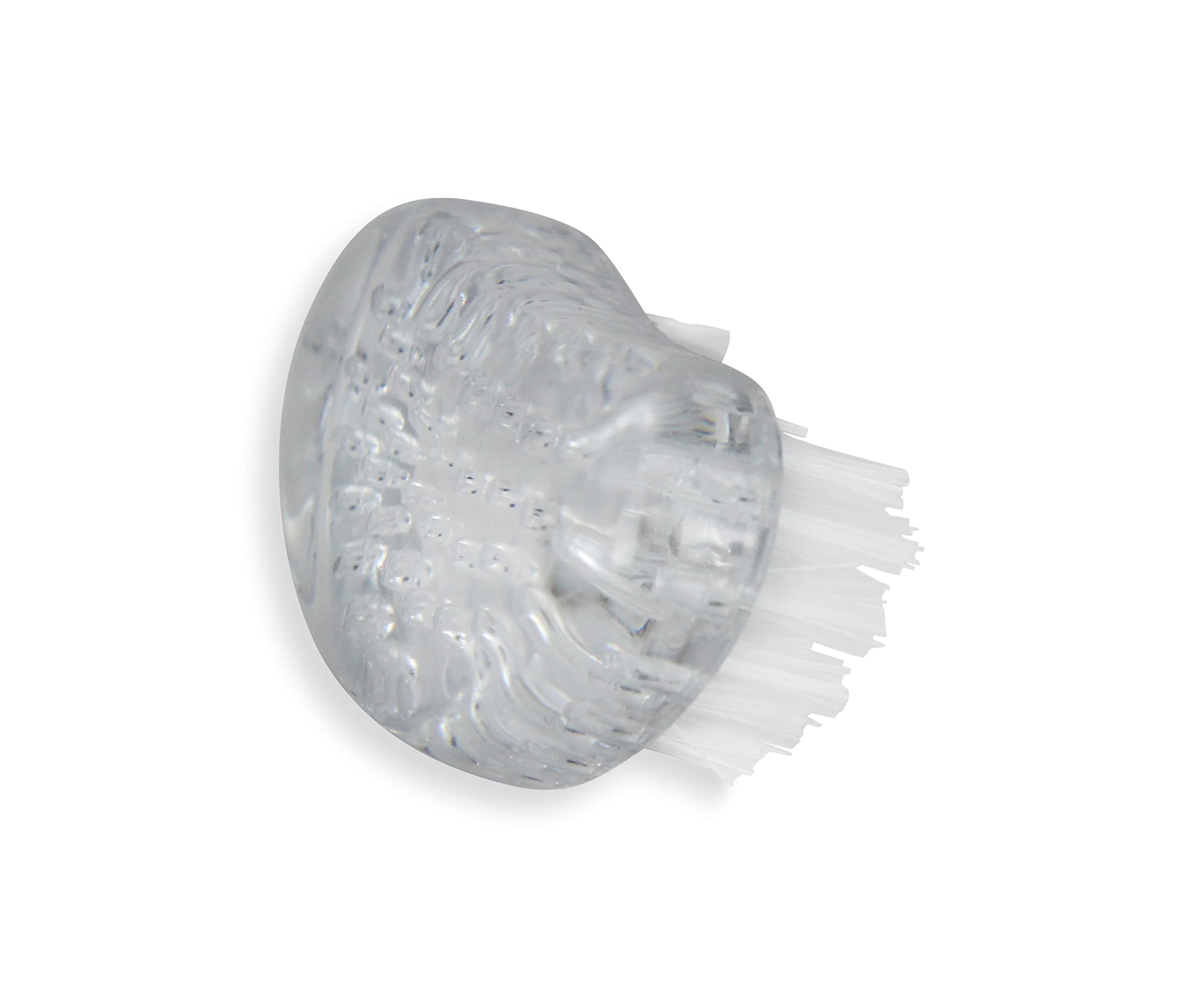 Amazon Basics Manicure Brush, 10 Count, Clear, White