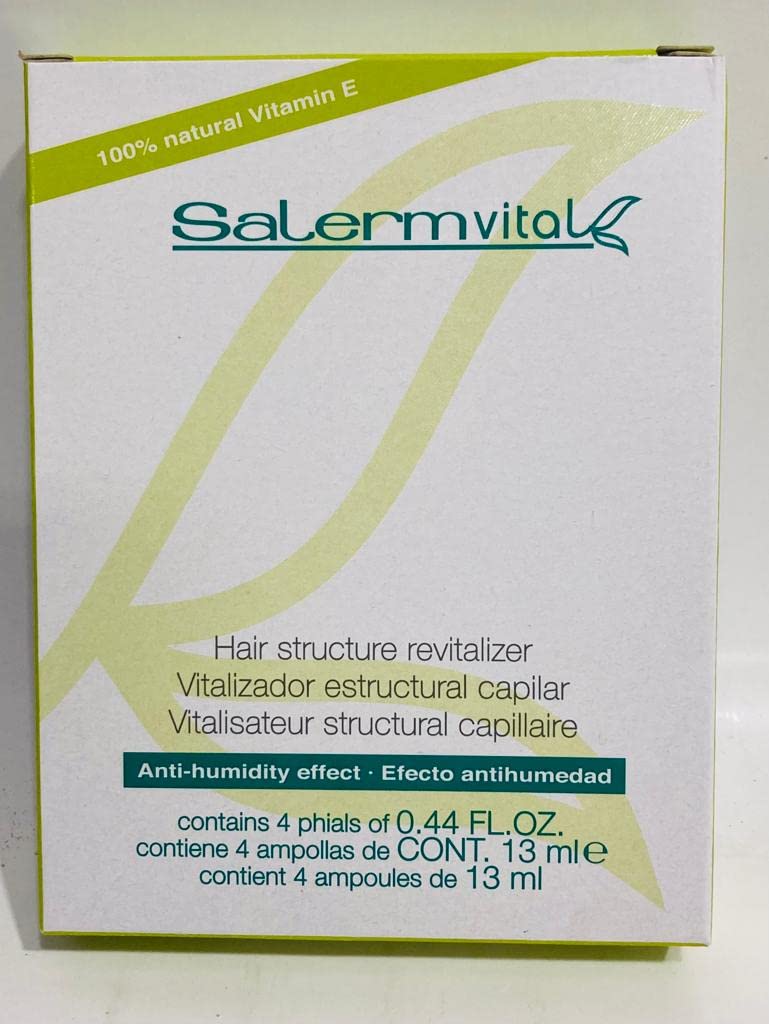 Salerm Vital Capillary Structural Vitalizer Ample 0.34oz x 5 (10ml x 5)