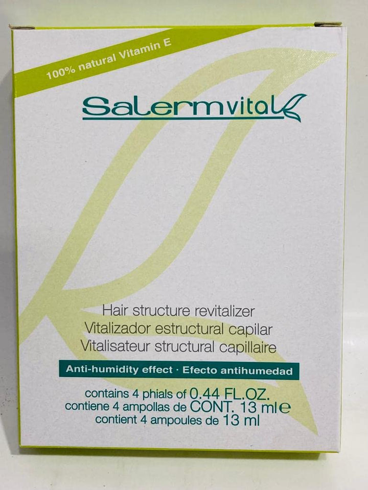 Salerm Vital Capillary Structural Vitalizer Ample 0.34oz x 5 (10ml x 5)
