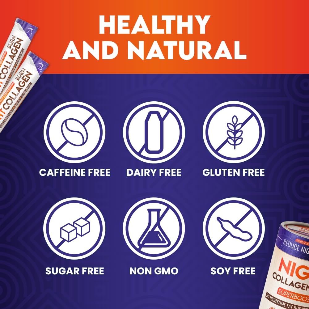 Collagen Protein Peptides Powder – Organic Protein Coffee for Men & Women, Promotes Glowing Skin, Lose Weight, Hair, Nails, Bone & Joint, Muscles, Superboost Supplement (30 Servings)