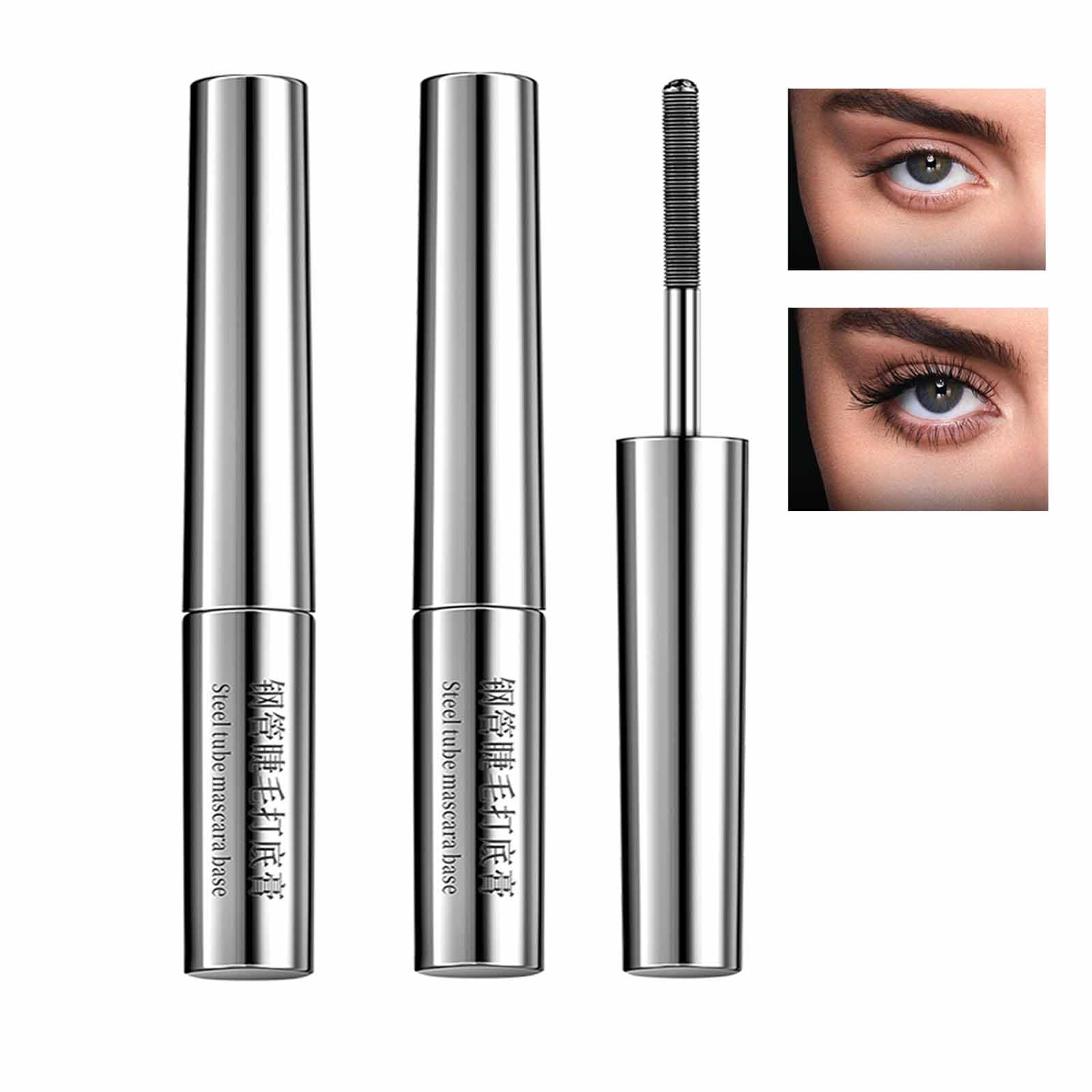 Eyelash Primer before Mascara Volume and Length Curl Waterproof Sweatproof Lengthening Mascara Primer Non-Smudge Long Lasting