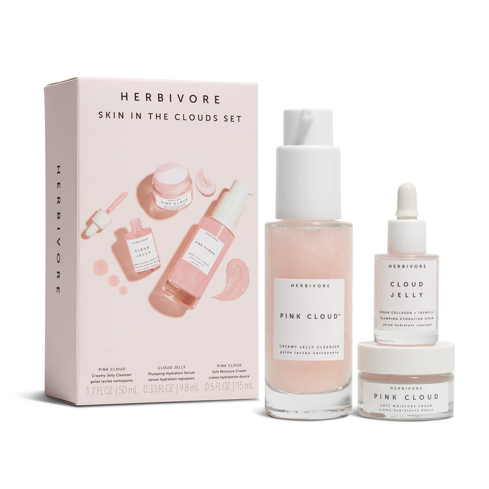 HERBIVORE Skin In The Clouds 3-step Plumping Hydration Set