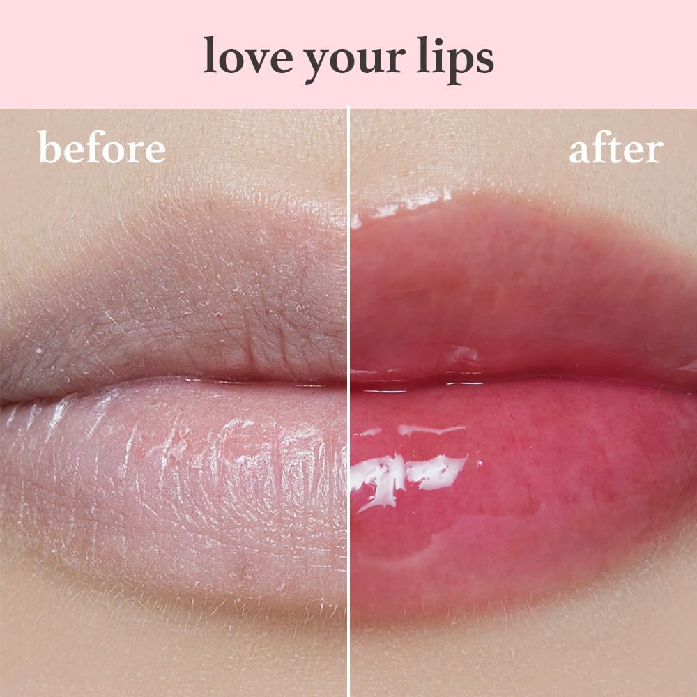 NOONI Korean Vegan Lip Oil - Appleplum | Lip Stain, Gift, Long-Lasting, Moisturizing, Plumping, Revitalizing for Dry Lips, Waterproof, No Peel Off, Korean Lip Tint, Easter Basket Stuffers, 0.12 Fl Oz