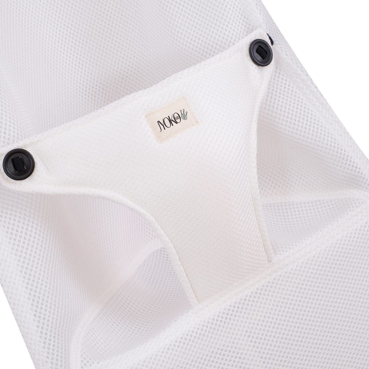 JYOKO Kids Cover Liner Compatible with Baby Bouncer Babybjorn Soft, Balance, Bliss and Mini (Replace The Original) (White)