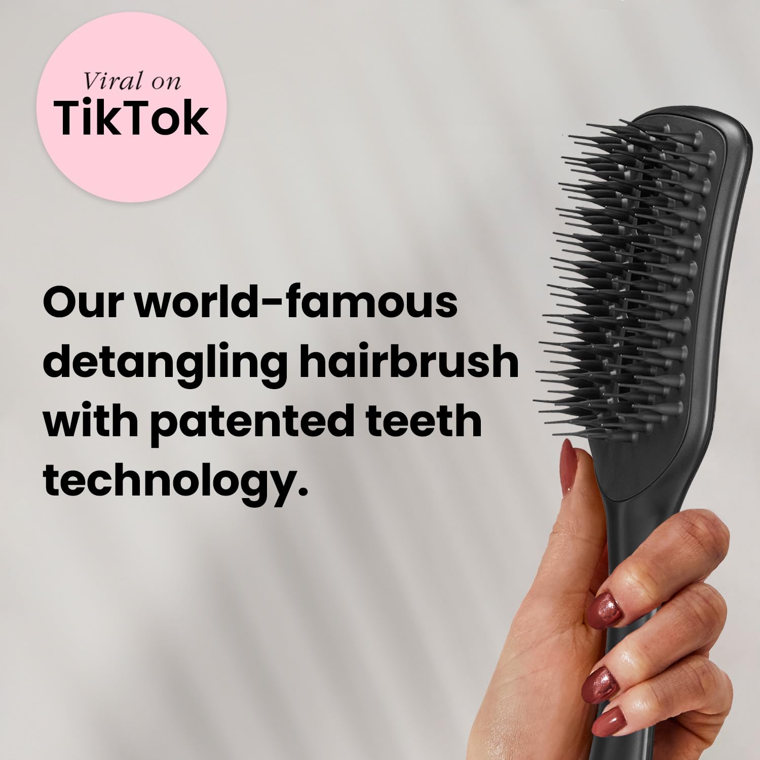 Tangle Teezer Easy Dry & Go Vented Hairbrush - Black/Black