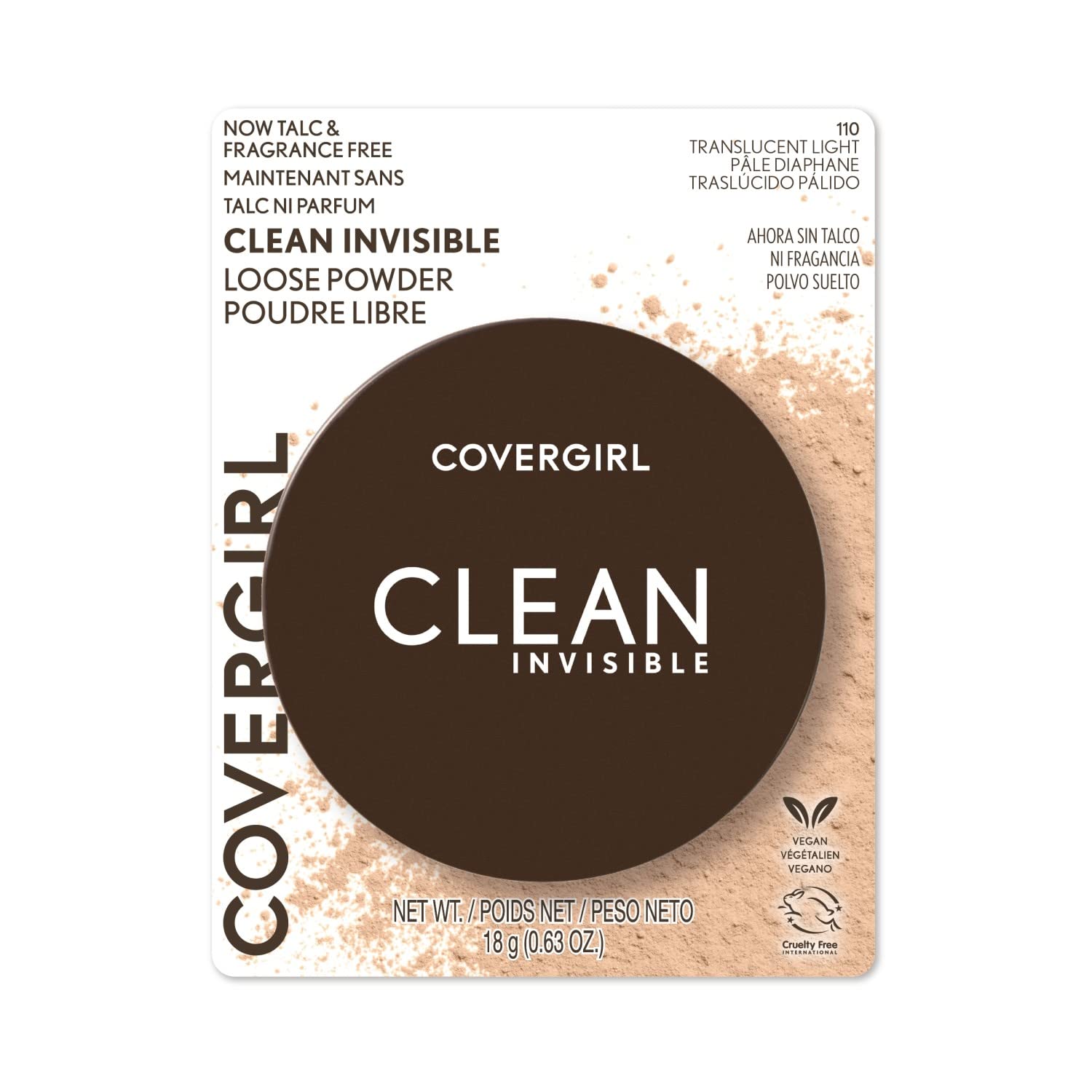 Clean Invisible Loose Powder Translucent Light