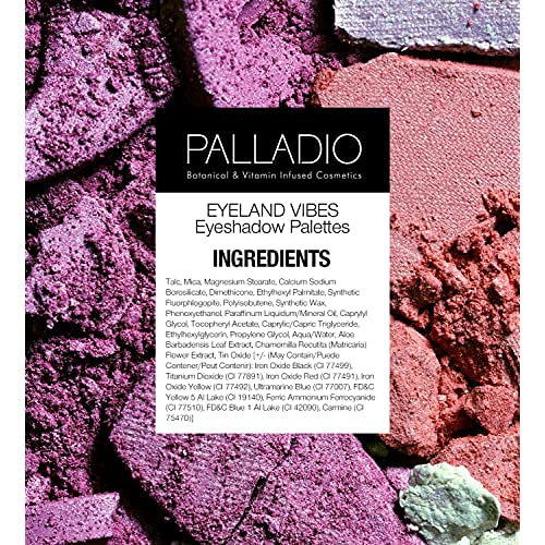 Palladio Eyeland Vibes Eyeshadow Palette, Paradise