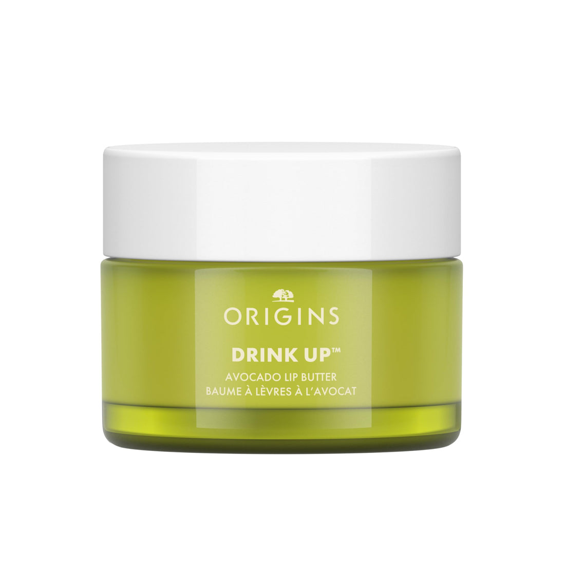 Origins Drink Up Avocado Lip Balm + Treatment | Plumps & Softens Lips | With Plant-Derived Oils & Butters, 0.5 Ounce