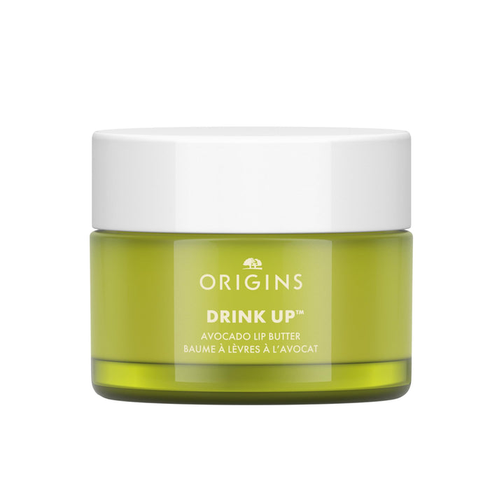 Origins Drink Up Avocado Lip Balm + Treatment | Plumps & Softens Lips | With Plant-Derived Oils & Butters, 0.5 Ounce