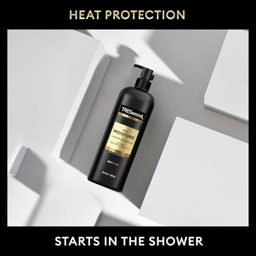 TRESemmé Rich Moisture Hydrating Shampoo 3 Count for Dry Hair Formulated With Pro Style Technology 28 Fl Oz