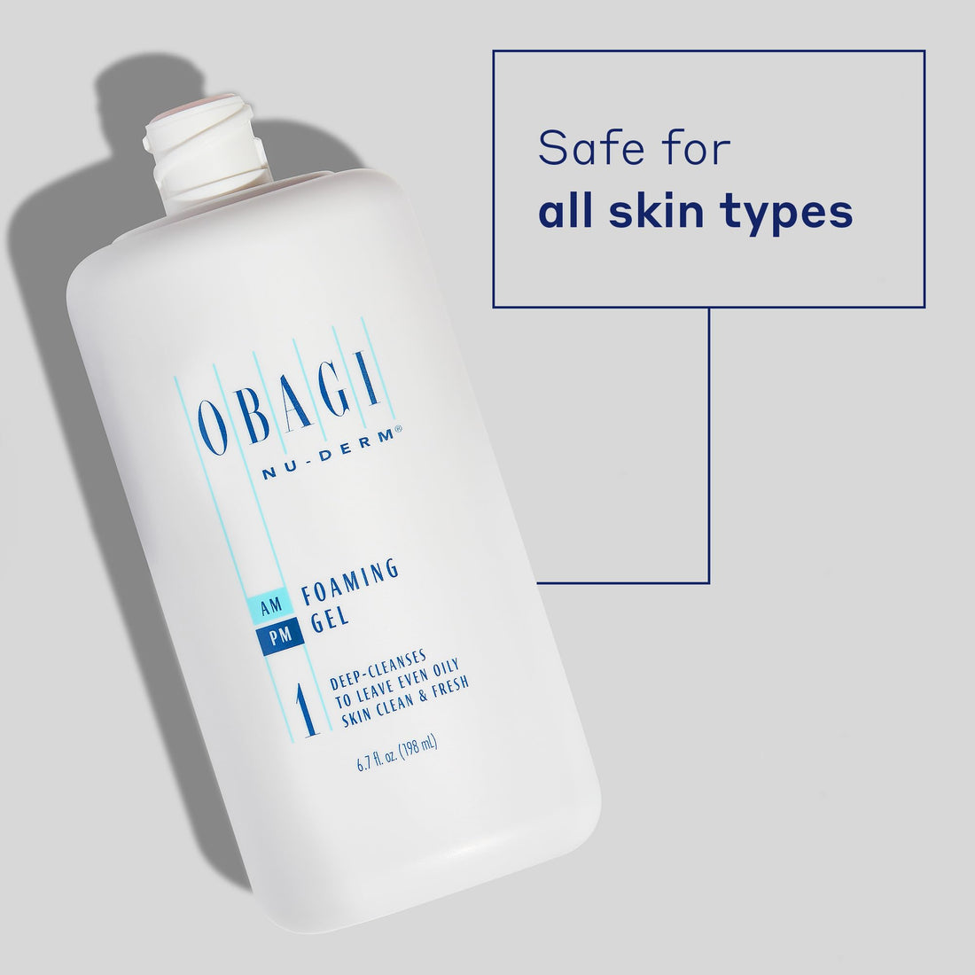 Obagi Medical Nu Derm Foaming Gel Deep Cleanses