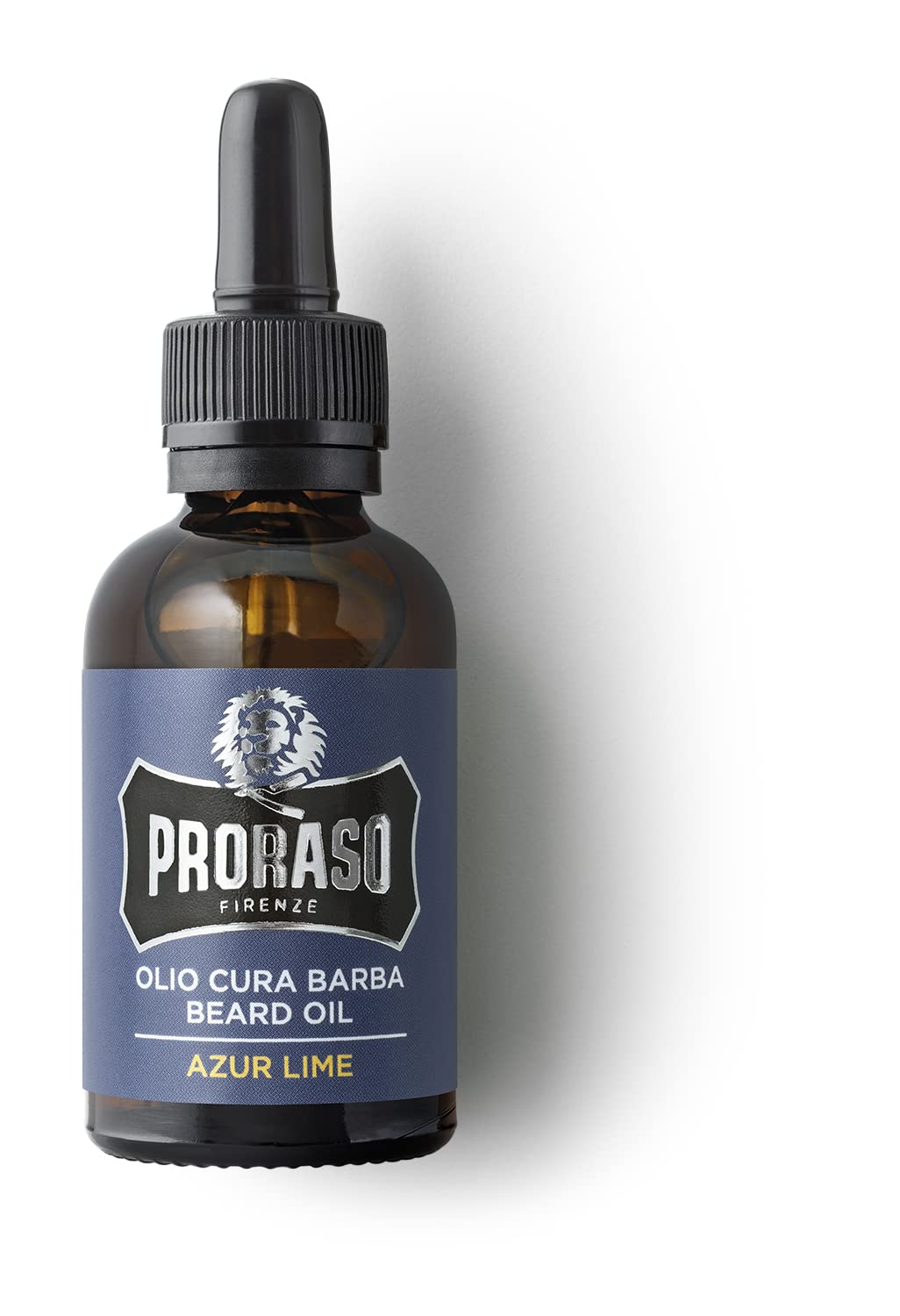 Proraso Single Blade Beard Oil, Azur Lime, 1 fl.oz.