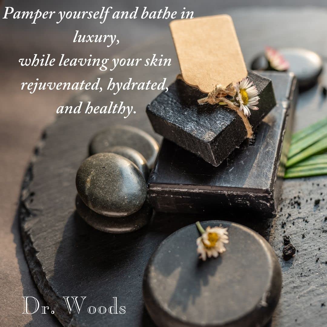 Dr. Woods African Raw Black Vegan Liquid Castile Soap with Pump, 32 Ounce