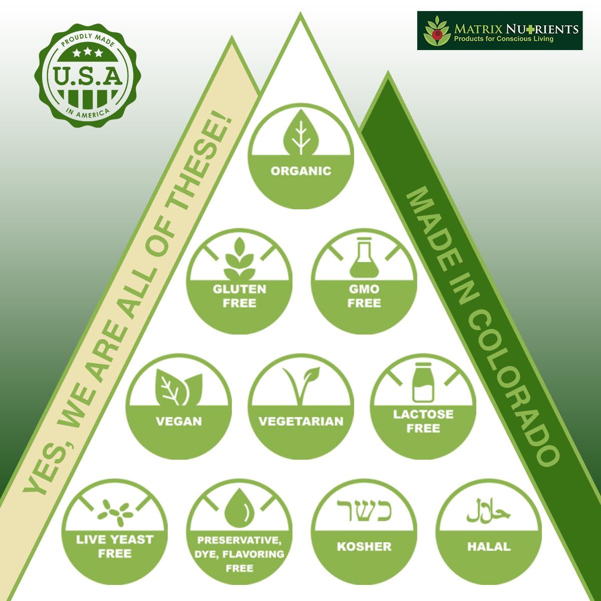 MULTIVITAMIN - Mineral - 100% Organic, Whole Food, Complete MultiVitamin - Great for Daily Health, Lifestyle and More: Vitamin A, Vitamin C, Vitamin D, Vitamin E and Much More! Vegan Tablets (60ct)