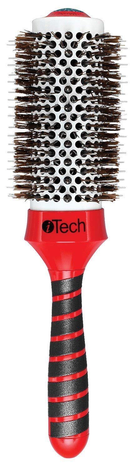 iTech 3 1/4 Magnetic Tourmanline Boar and Nylon Brushes #76500