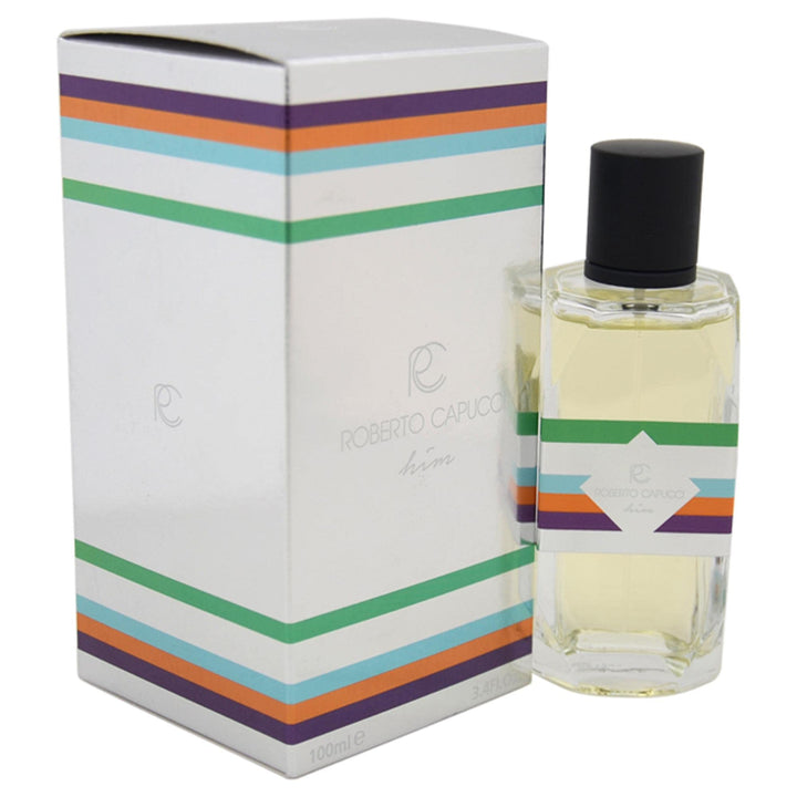 3.3 oz: Roberto Capucci Him for Men Eau de Parfum Spray, 3.4 Ounce