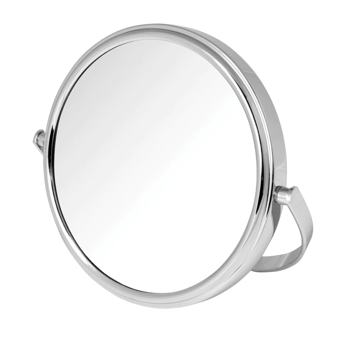 Jerdon MC109C Dual-Sided 5X/1X Magnification Table Top Makeup Mirror, Chrome Finish