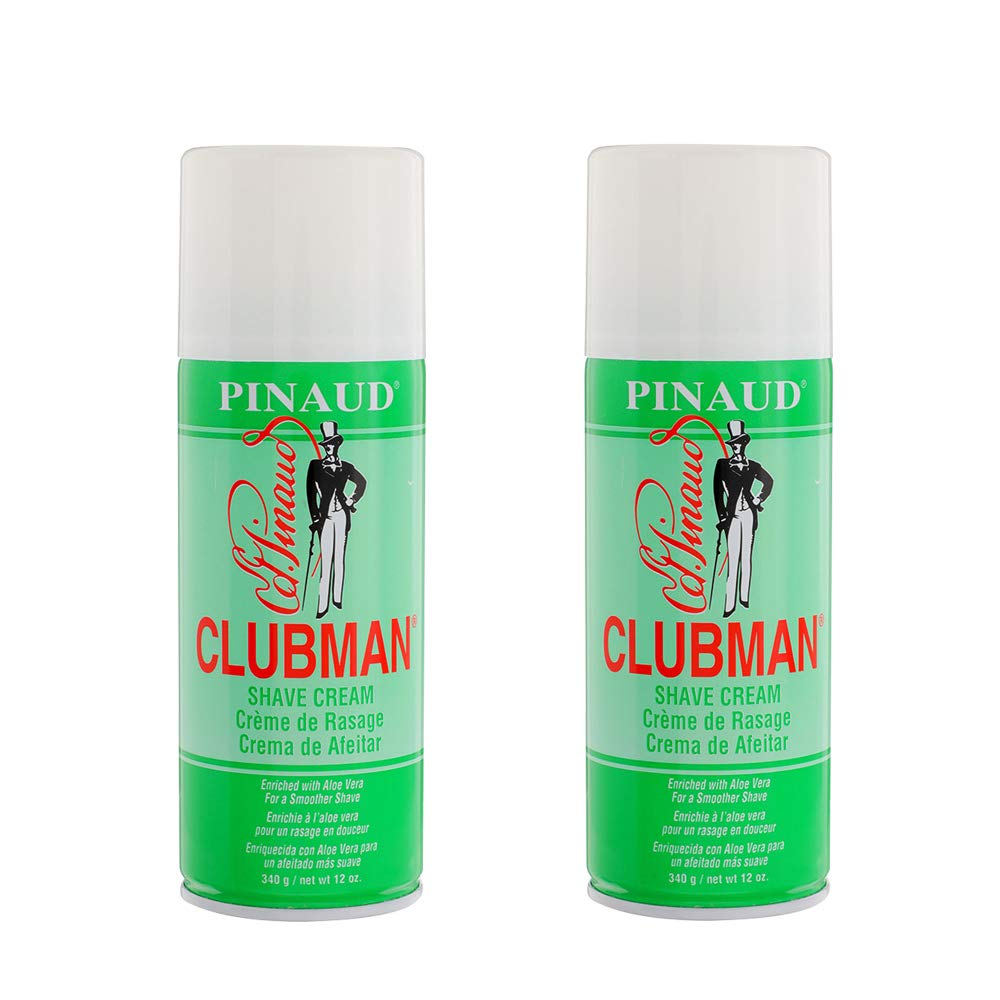Clubman Shave Cream 12 Ounce (354ml) (2 Pack)