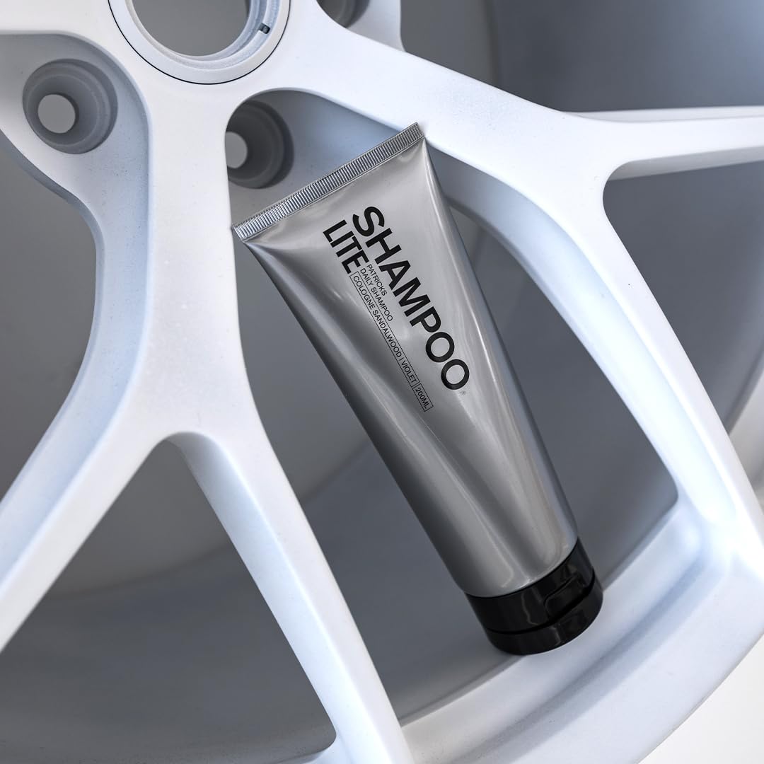 Patricks SH Lite Shampoo - Notes of Sandalwood, Violet - Hair Loss Shampoo Treatment, Hair Growth Shampoo, Hair Treatment, Daily Moisture Renewal, Hair Regrowth Shampoo Normal, Dry, Oily Hair 200ml