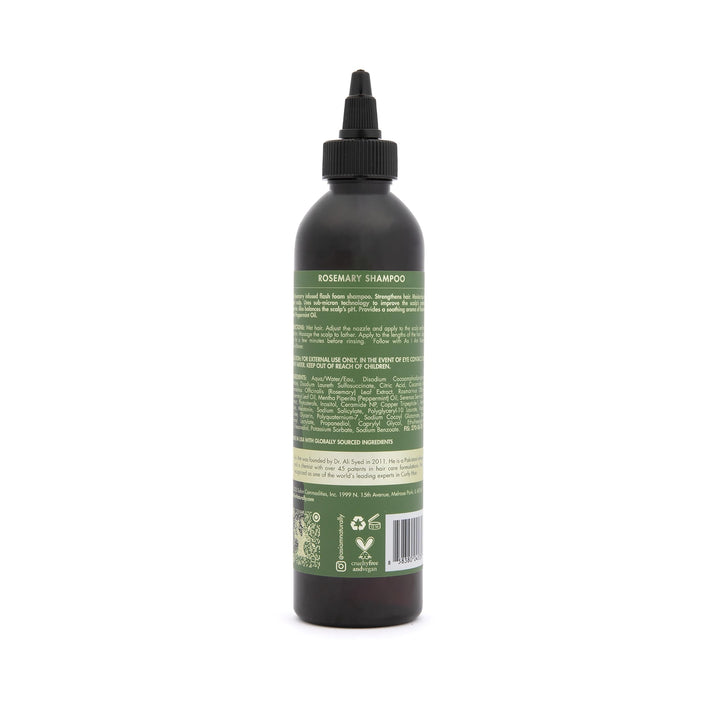 As I Am Rosemary Shampoo - 8 Oz - with Melatonin & Ceramide