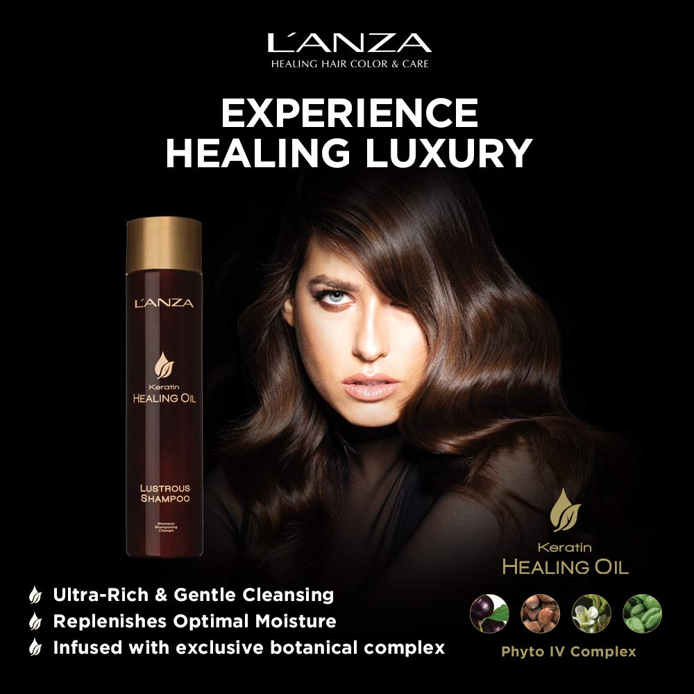 L'ANZA Keratin Healing Oil Silken Shampoo