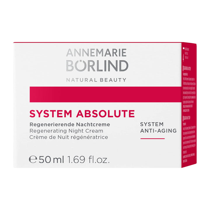 Annemarie Borlind System Absolute Anti-Aging Night Cream 1.69Oz, 50Ml