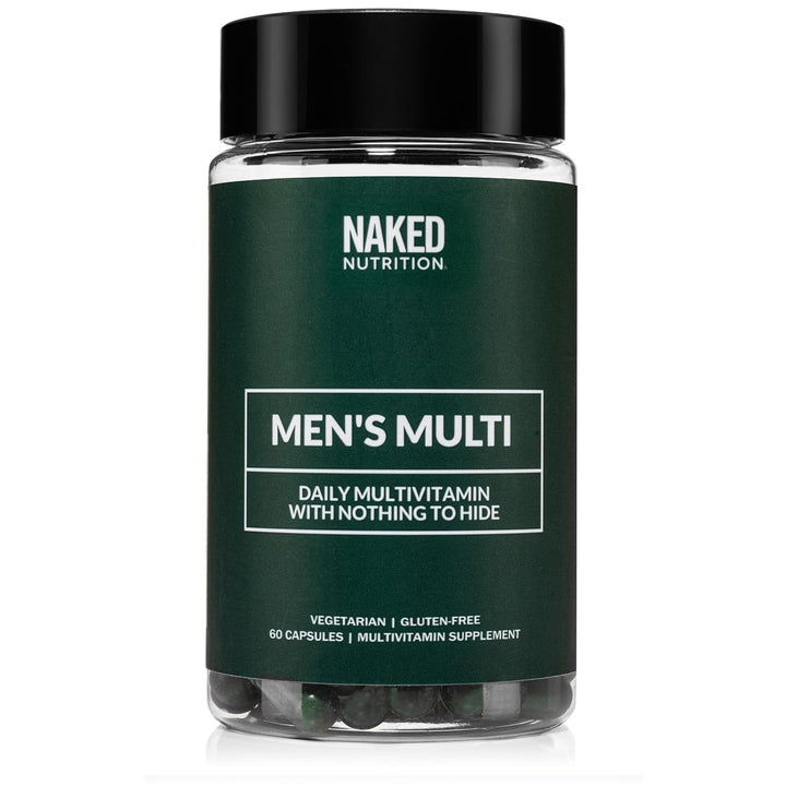 Men’s Multi – Daily Multivitamin for Men – A, C, E, Selenium, Zinc, Fruit and Super Green Extracts and More to Boost Immune Support – Gluten-Free and Vegetarian Daily Vitamins – 60 Capsules