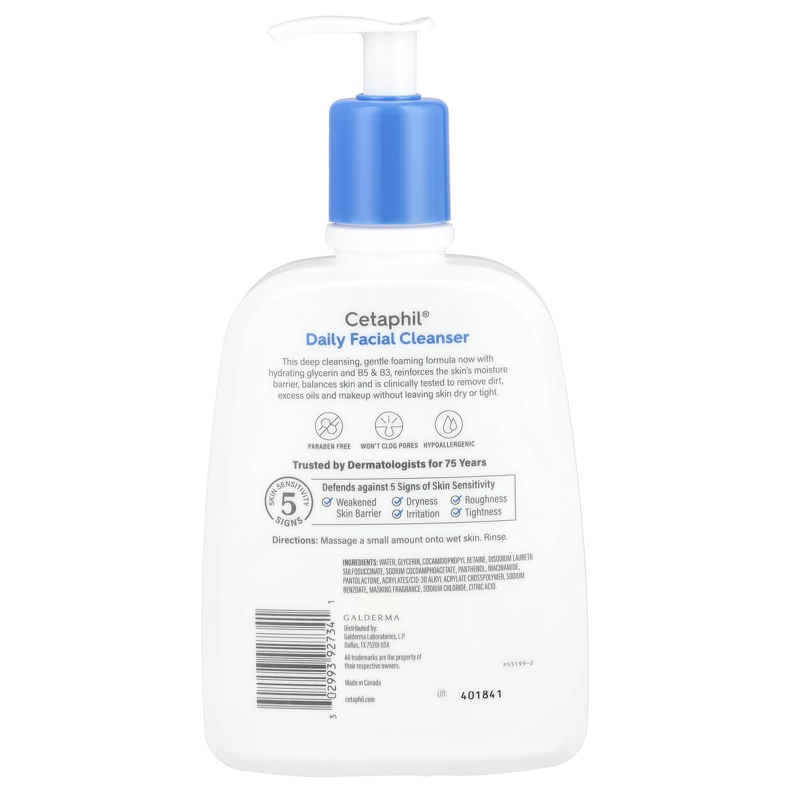 Cetaphil Gentle Skin Cleanser, All Skin Types, 16 Fl Oz