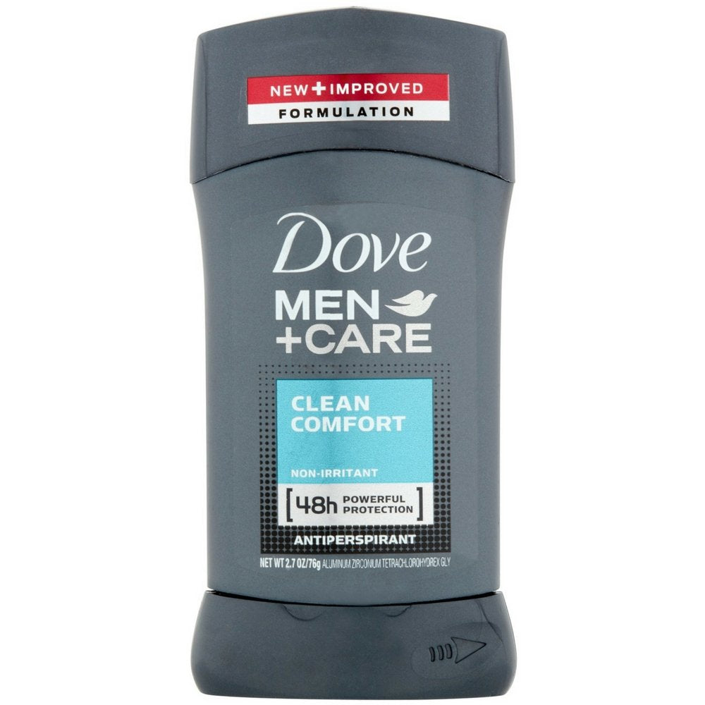 Dove Men+Care Antiperspirant Deodorant Stick Clean Comfort 2.7 oz