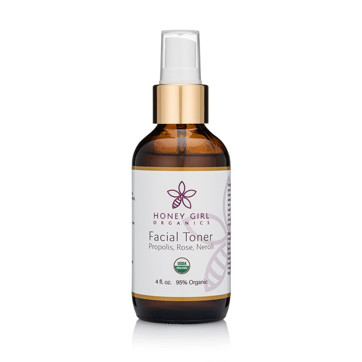Honey Girl Organics Facial Toner, 4.0 Fluid Ounce