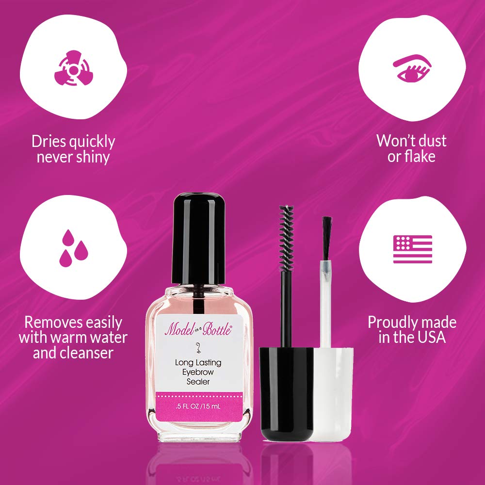 Model In A Bottle Model In A Bottle Long Lasting Eyebrow Sealer, 15Ml/0.5Oz