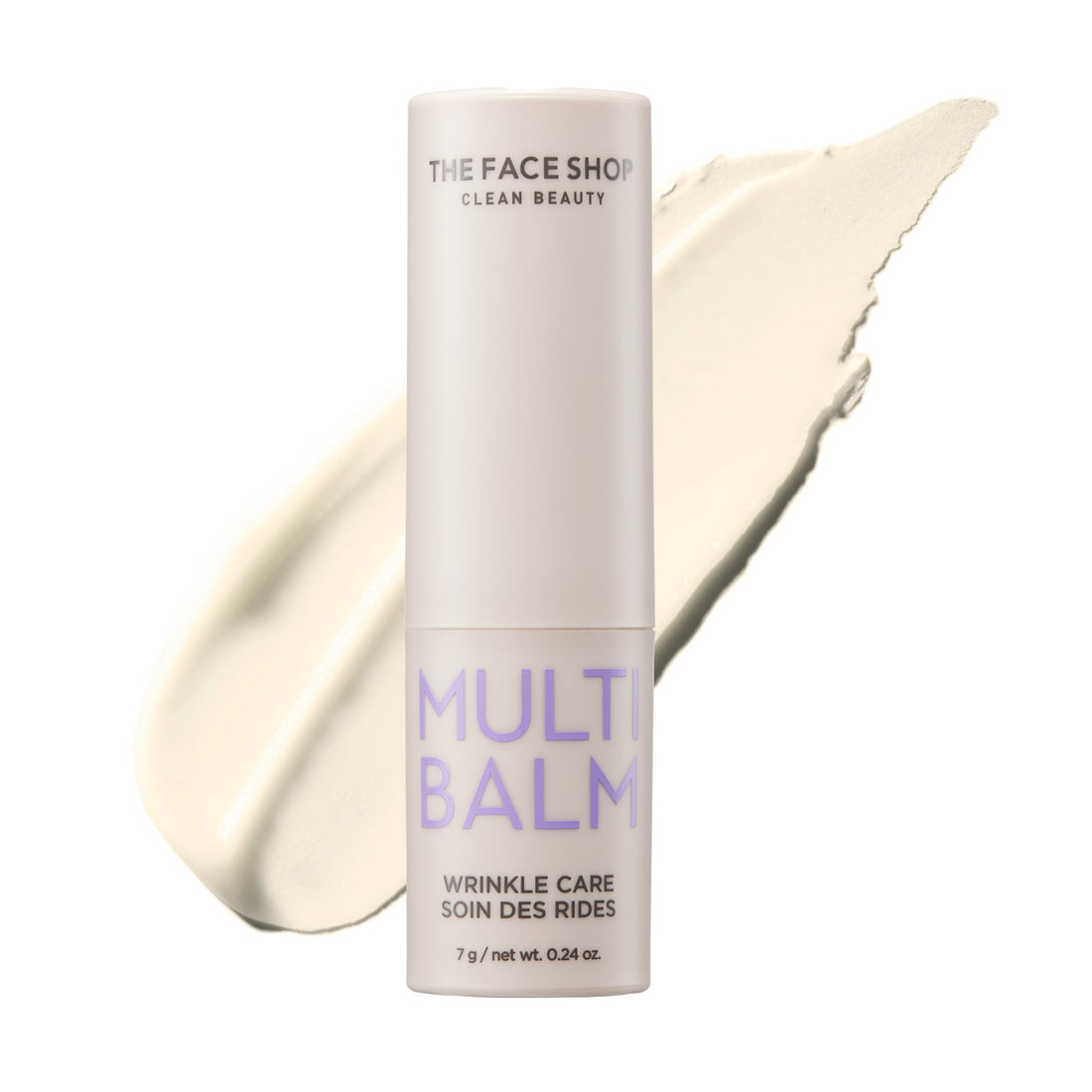The Face Shop Wrinkle Care Multi Balm, Fine Lines & Wrinkle Treatment Stick, Anti-Wrinkle Moisturizer for Face, Forehead, Under Eyes & Neck, Korean Skin Care with Castor oil, Moringa oil and Argan oil