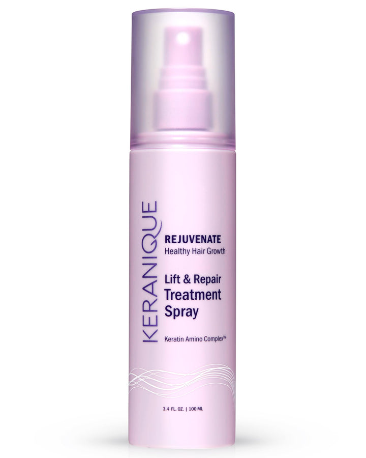 Keranique Lift and Repair Treatment Spray | Keratin Hair Treatment | Instant Volume and Body | Keratin Amino Complex, Free of Sulfates, Dyes and Parabens, Pack of 2 [3.4 Fl Oz each]