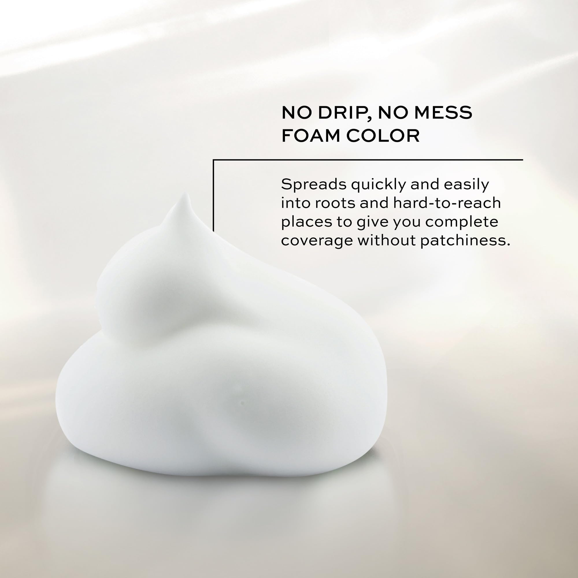 John Frieda Precision Foam Colour, Light Natural Brown 6N, Full-coverage Hair Color Kit, Anti-Fade Gray Coverage, Deep Color Saturation Hair Dye, Pack of 2