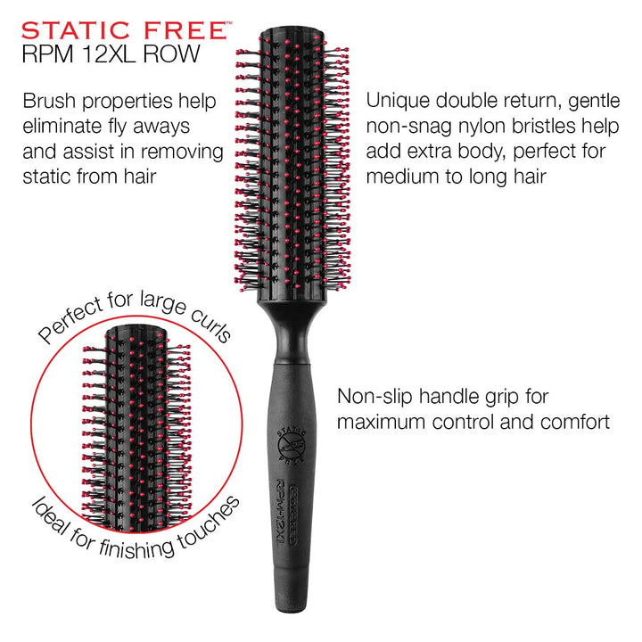 Cricket Static Free Brush Rpm, 12XL