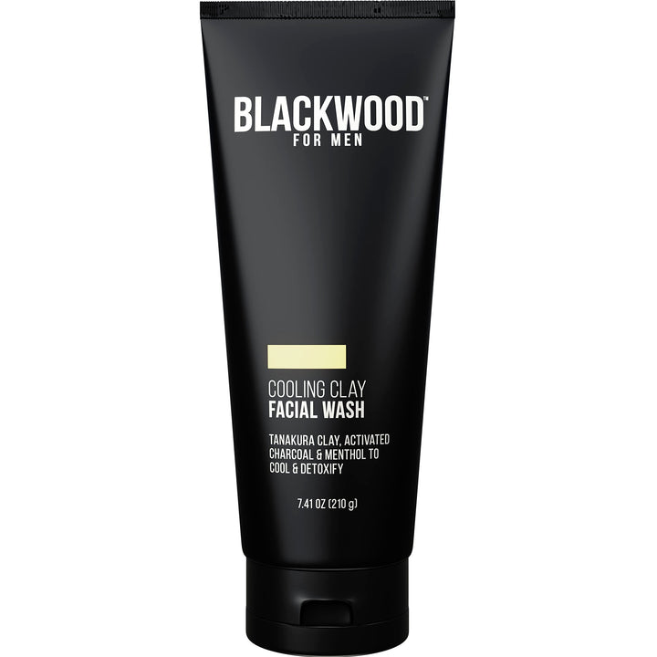 Blackwood For Men Cooling Clay Facial Wash Tube, 7.41 fl. oz.
