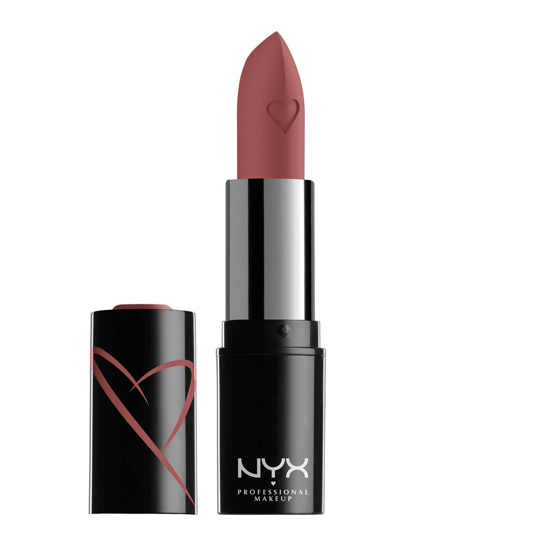NYX PROFESSIONAL MAKEUP Shout Loud Satin Lipstick - Chic, Rosey Nude