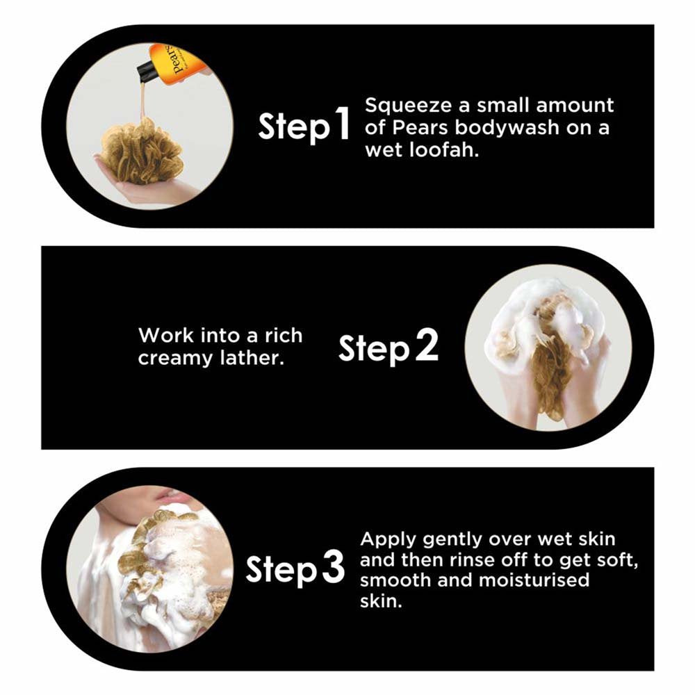 Pears Pure and Gentle Shower Gel, 250ml (Pack of 2)