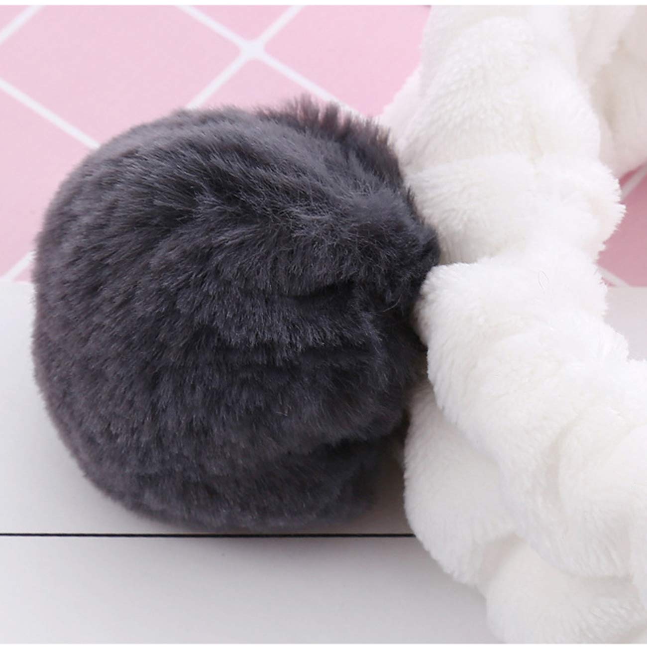 Headbands Hair Bands Korean Beauty Products for Women Girls Panda Ears Spa Yoga Makeup Running Washing Face Cute Accessories Headwrap